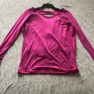 LULULEMON long sleeve open back shirt